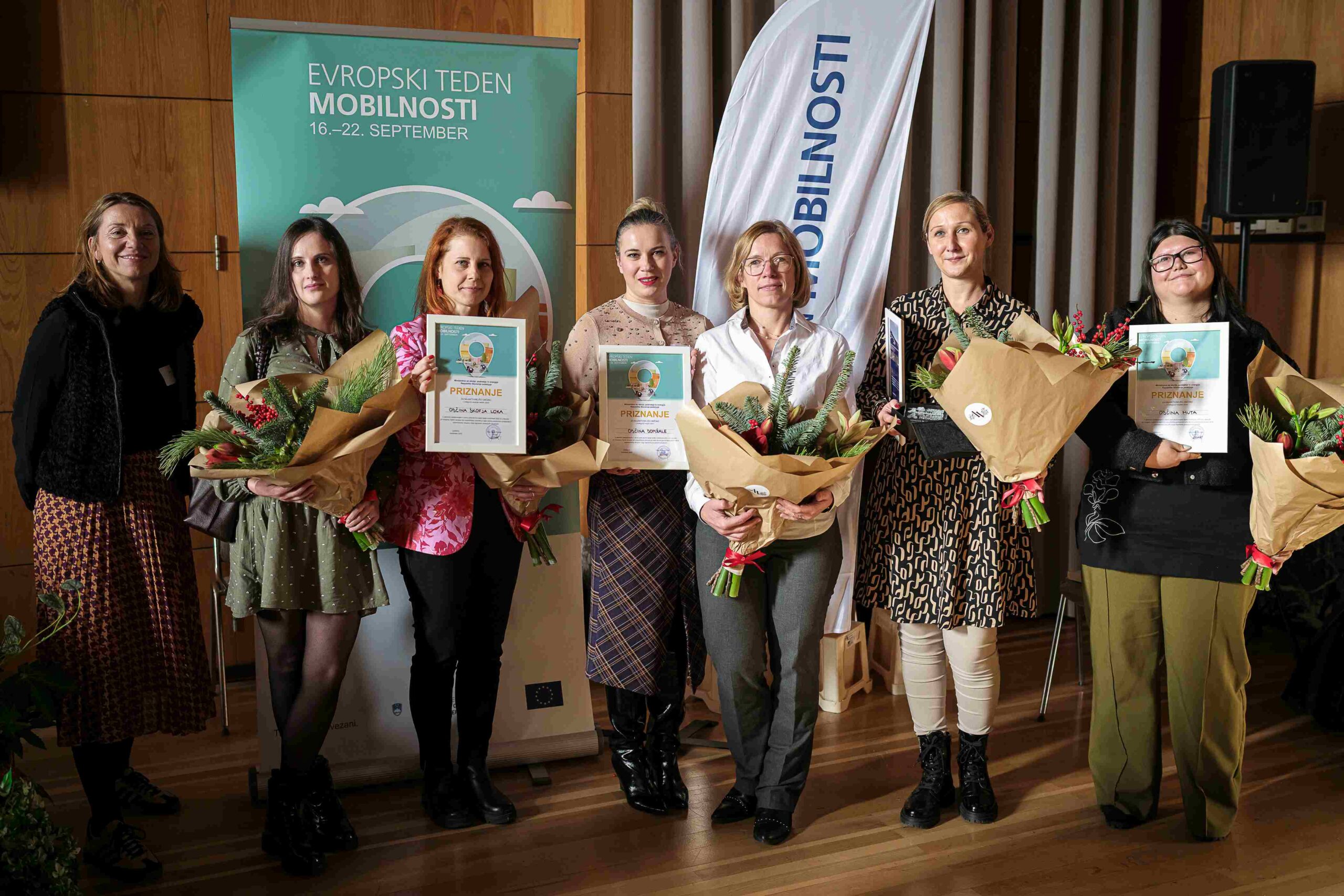 Nagrajenci Evropskega tedna mobilnosti 2025