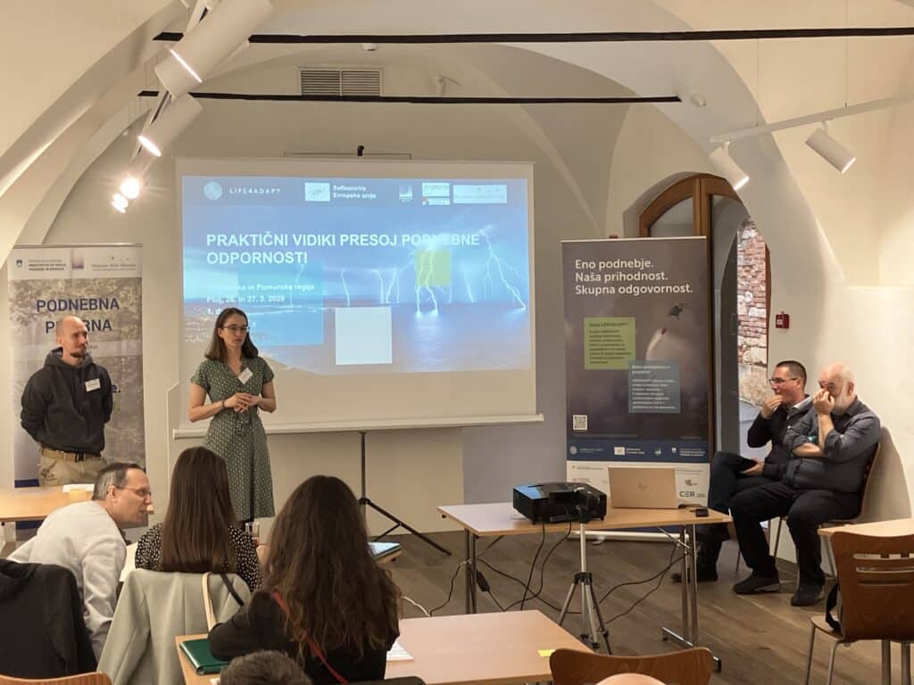 Delavnica Krepitev znanj občin in regij za prilagajanje podnebnim spremembam